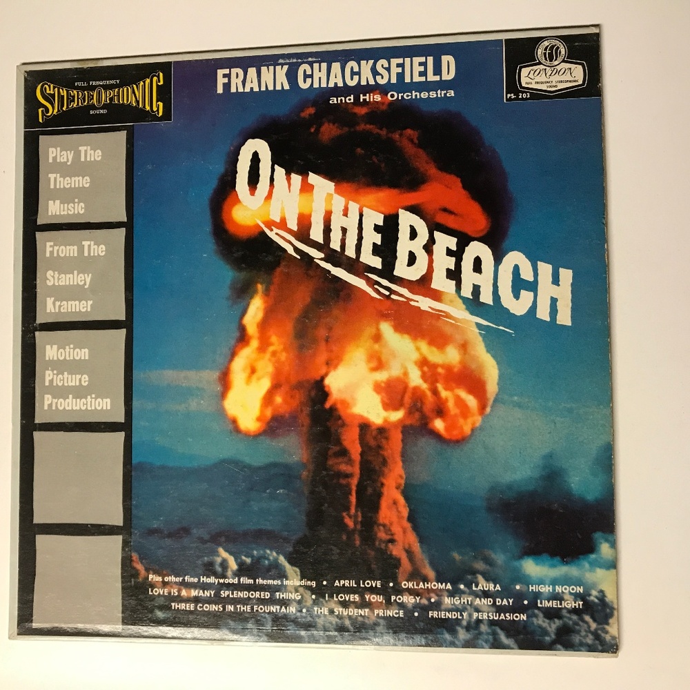 Vinyl Movie soundtrack "On The Beach" 1959